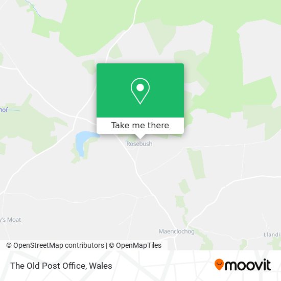 The Old Post Office map