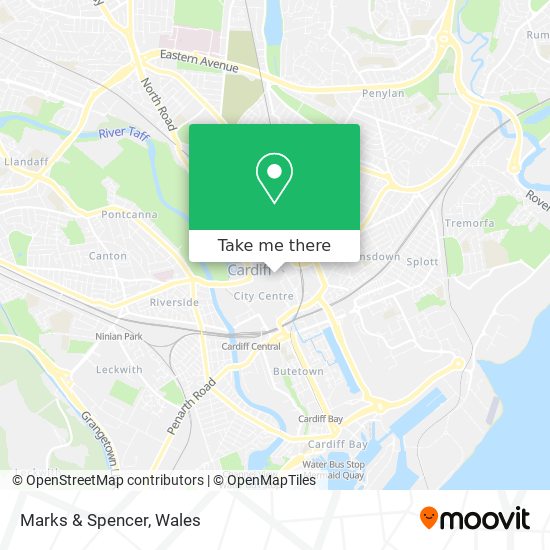 Marks & Spencer map