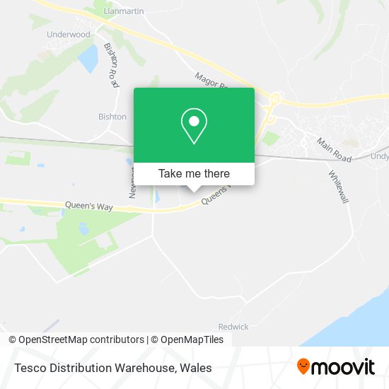Tesco Distribution Warehouse map