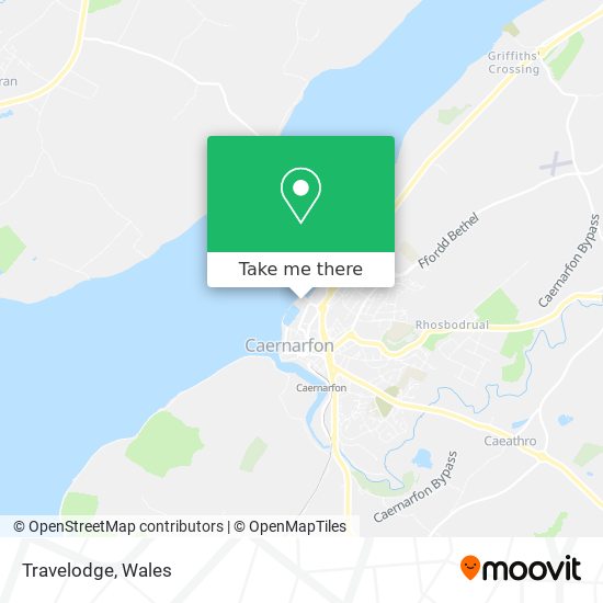 Travelodge map