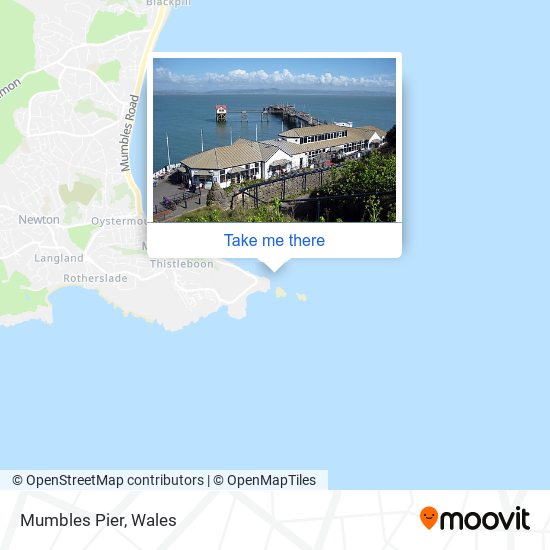 Mumbles Pier map