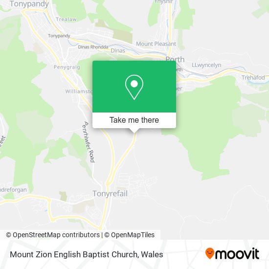 Mount Zion English Baptist Church map