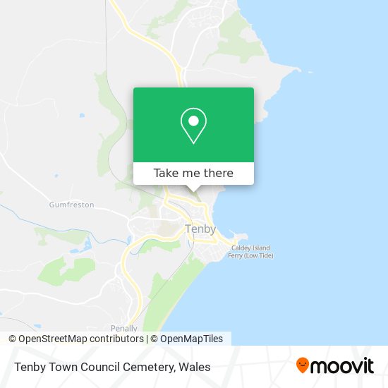 Tenby Town Council Cemetery map