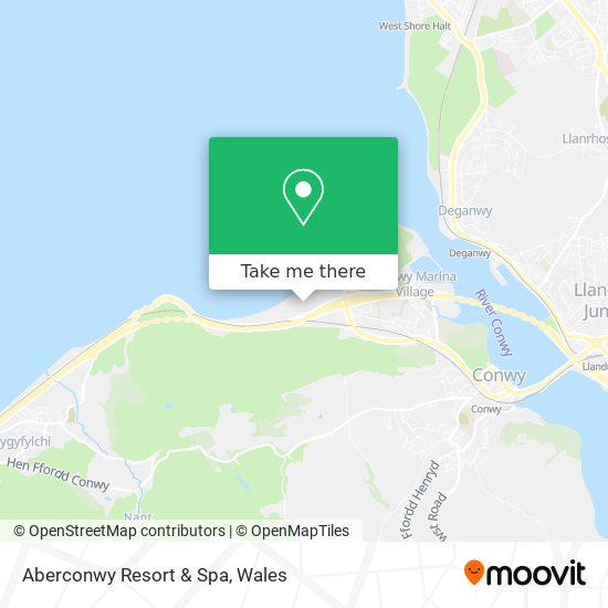 Aberconwy Resort & Spa map