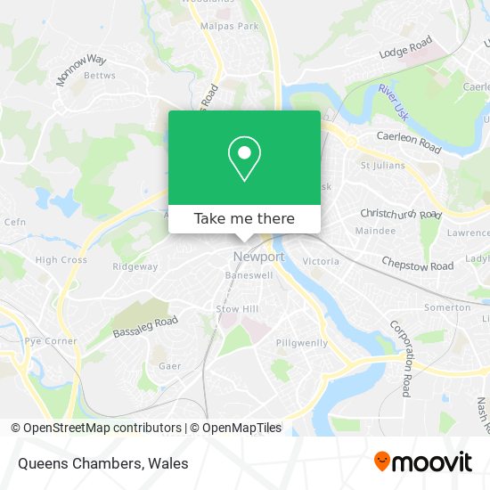 Queens Chambers map