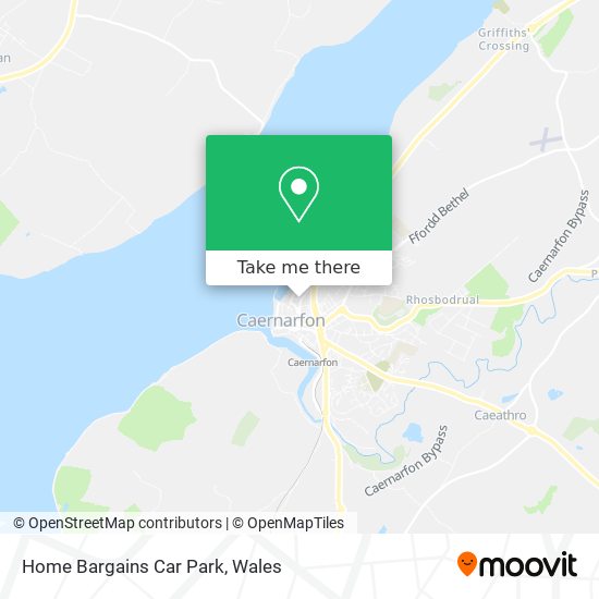 Home Bargains Car Park map