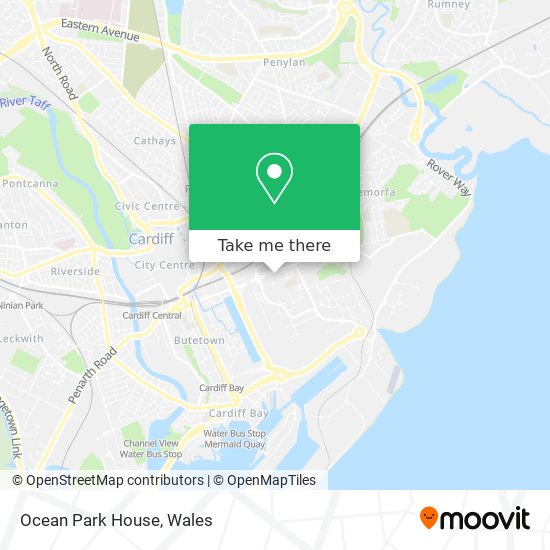 Ocean Park House map