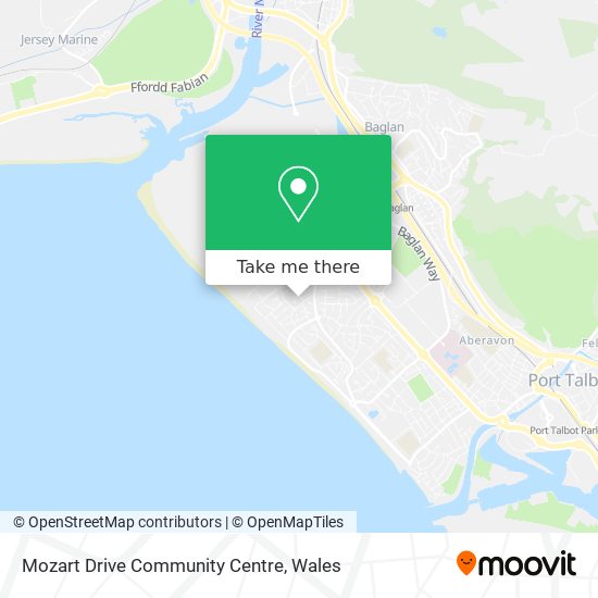 Mozart Drive Community Centre map