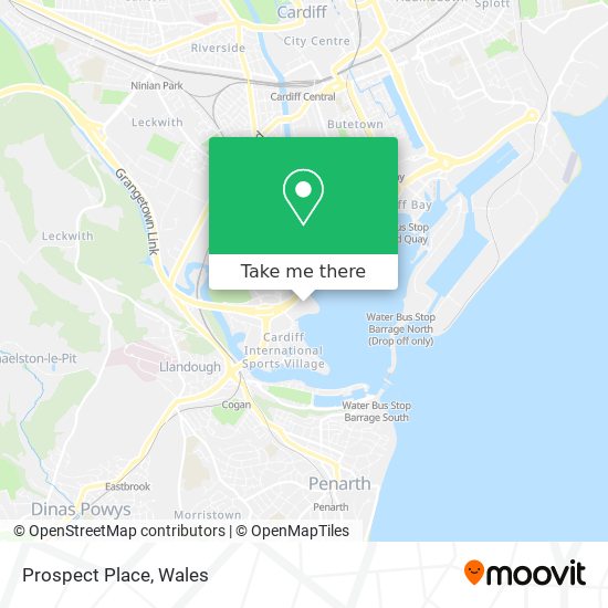 Prospect Place map