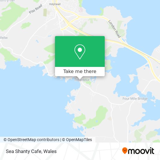 Sea Shanty Cafe map