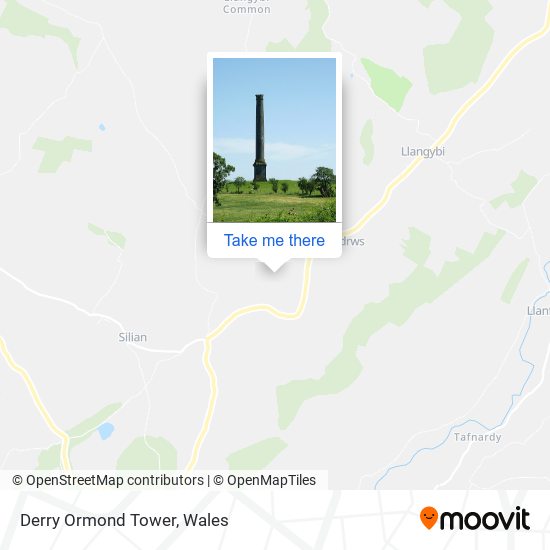 Derry Ormond Tower map