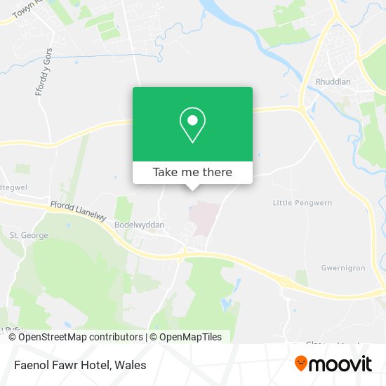 Faenol Fawr Hotel map