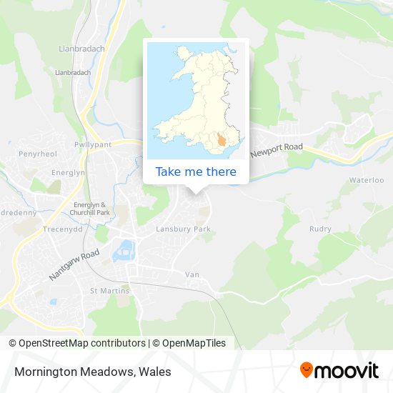 Mornington Meadows map