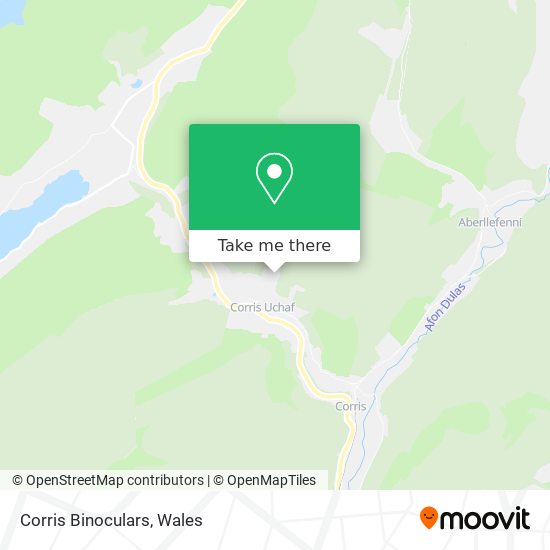 Corris Binoculars map