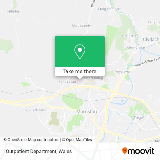 Outpatient Department map