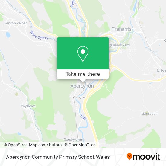 Abercynon Community Primary School map