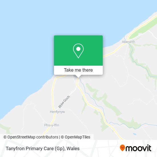 Tanyfron Primary Care (Gp) map