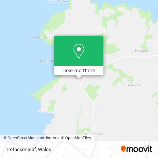 Trefasser Isaf map