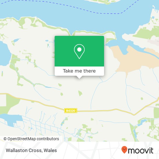 Wallaston Cross map