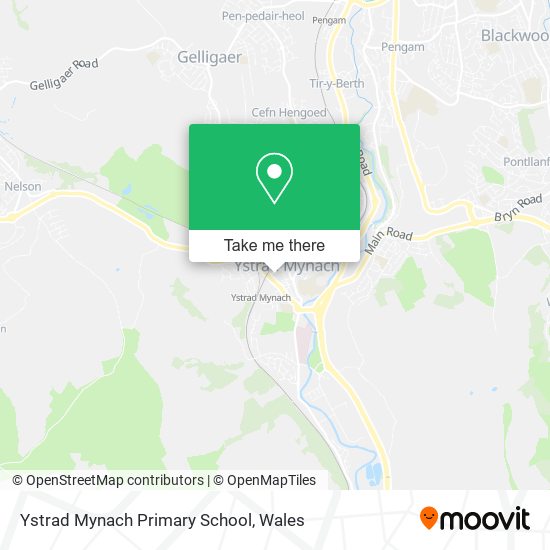 Ystrad Mynach Primary School map