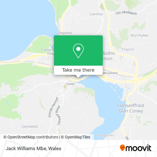 Jack Williams Mbe map