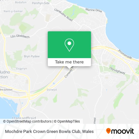 Mochdre Park Crown Green Bowls Club map
