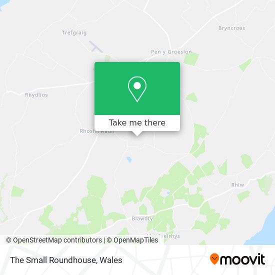 The Small Roundhouse map