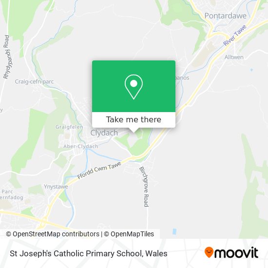 St Joseph's Catholic Primary School map