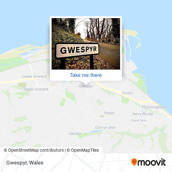 Gwespyr map