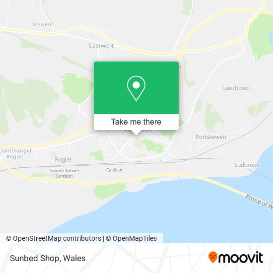 Sunbed Shop map