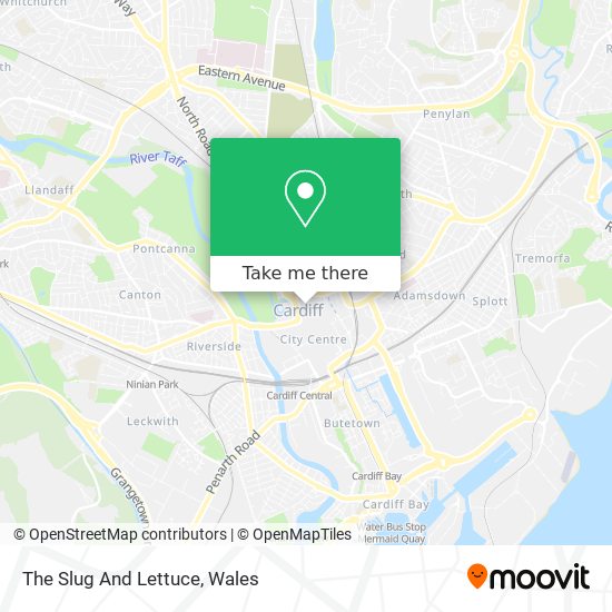 The Slug And Lettuce map