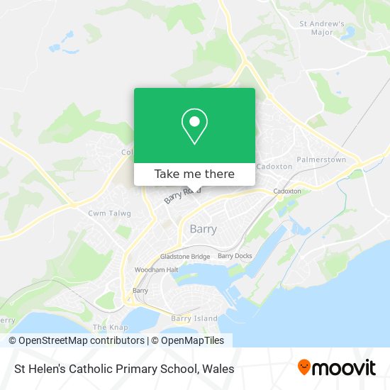 St Helen's Catholic Primary School map