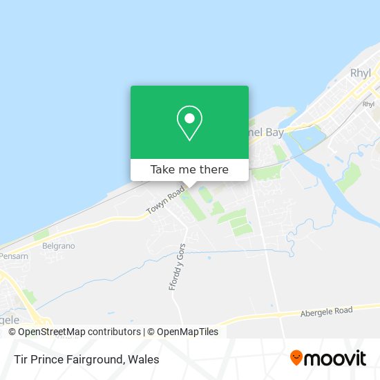 Tir Prince Fairground map