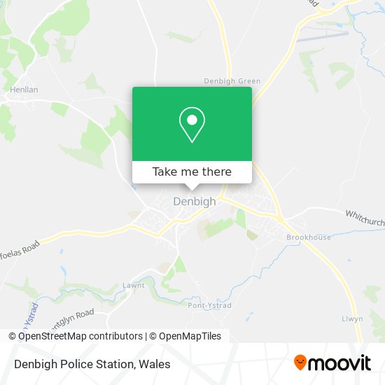 Denbigh Police Station map