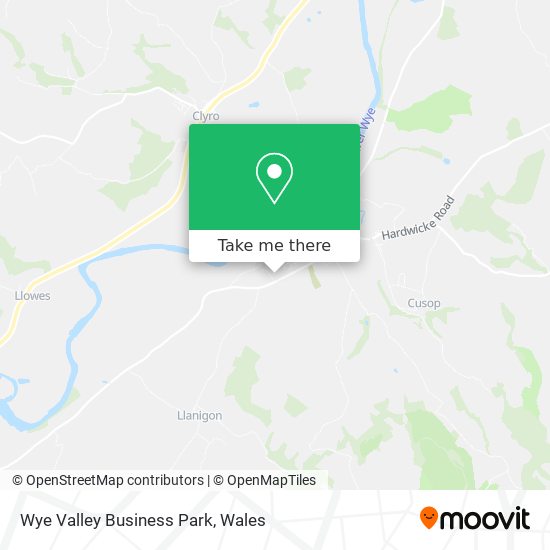 Wye Valley Business Park map