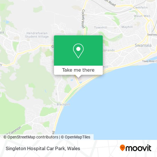 Singleton Hospital Car Park map