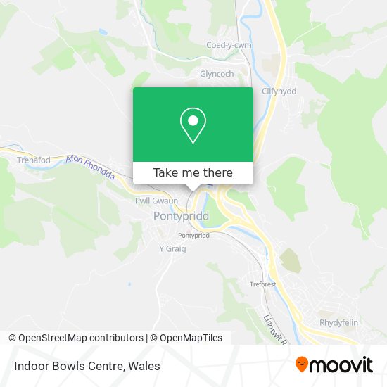 Indoor Bowls Centre map
