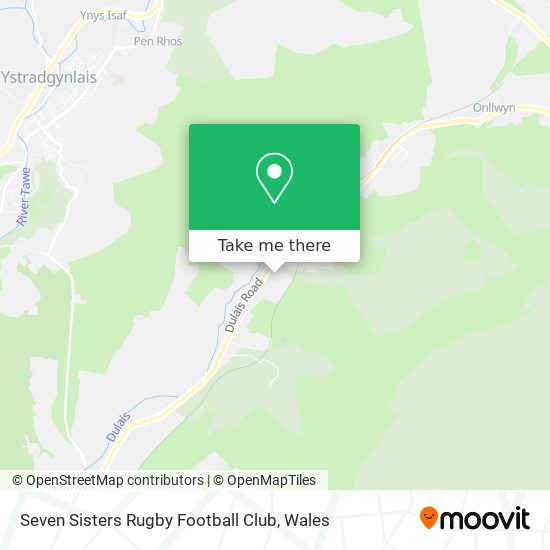 Seven Sisters Rugby Football Club map