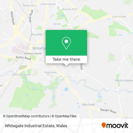 Whitegate Industrial Estate map