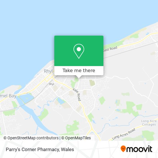 Parry's Corner Pharmacy map