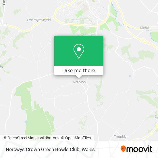 Nercwys Crown Green Bowls Club map