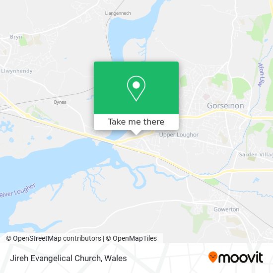 Jireh Evangelical Church map