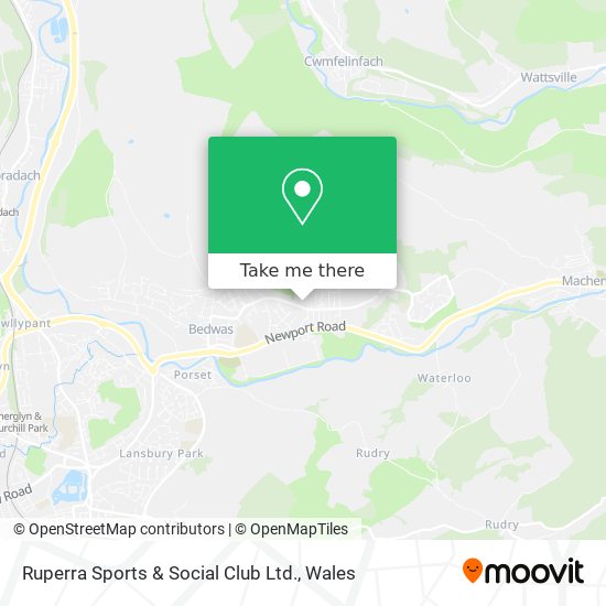 Ruperra Sports & Social Club Ltd. map
