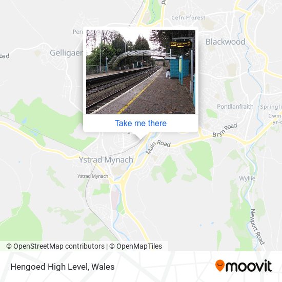 Hengoed High Level map