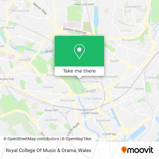 Royal College Of Music & Drama map