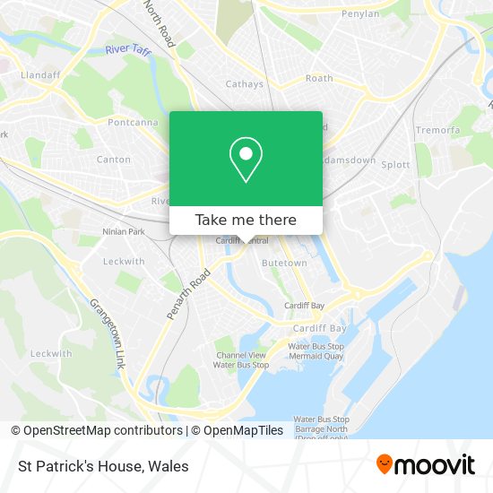 St Patrick's House map