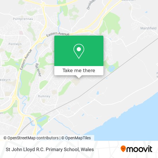St John Lloyd R.C. Primary School map