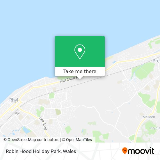 Robin Hood Holiday Park map