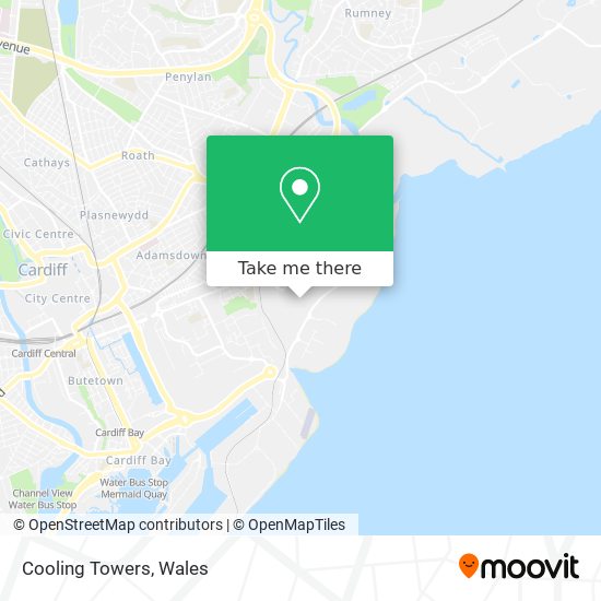 Cooling Towers map