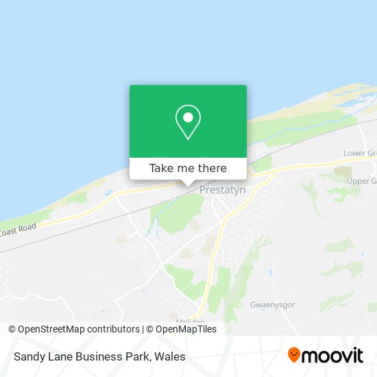 Sandy Lane Business Park map